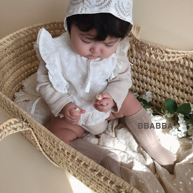 Bbabba - Korean Baby Fashion - #onlinebabyshop - Lace Vest - 2