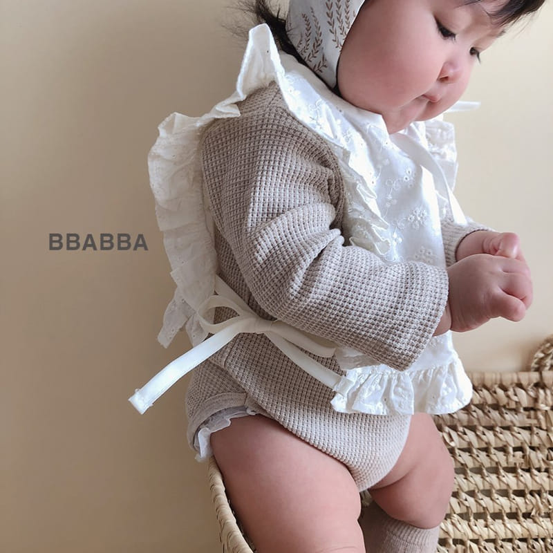 Bbabba - Korean Baby Fashion - #smilingbaby - Lace Vest - 3