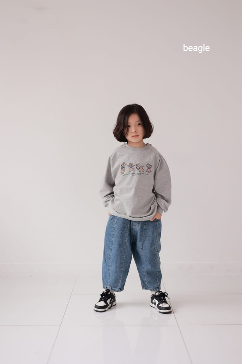 Beagle - Korean Children Fashion - #childrensboutique - Alu Jeans - 7