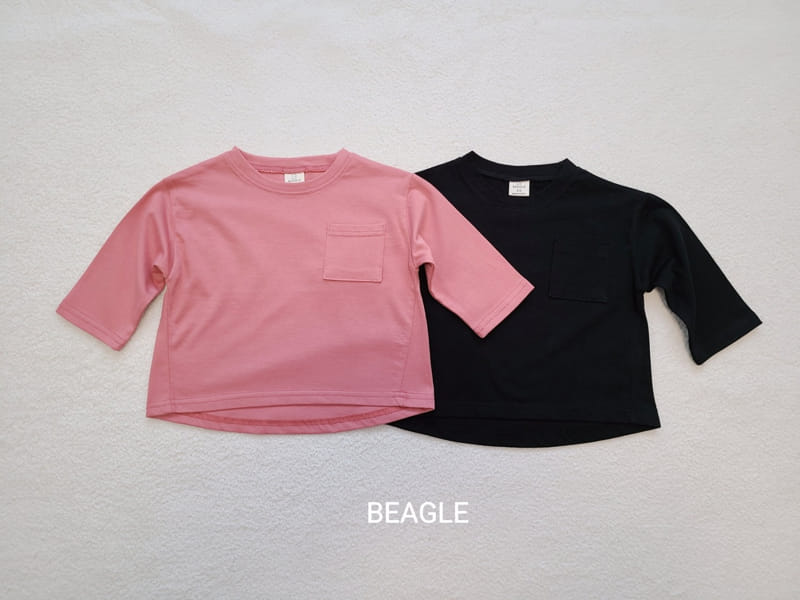 Beagle - Korean Children Fashion - #kidsshorts - Today Pocket Tee - 3