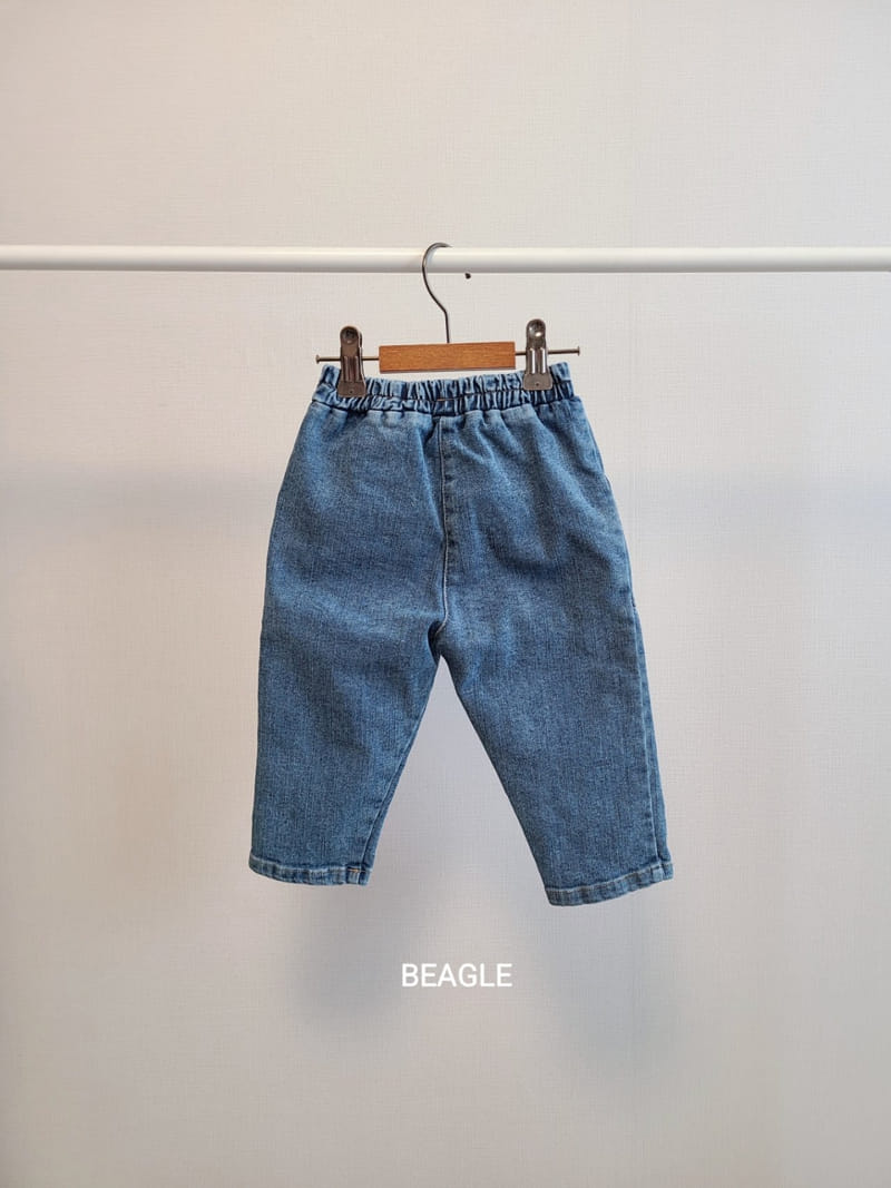 Beagle - Korean Children Fashion - #kidzfashiontrend - Span Pocket Jeans