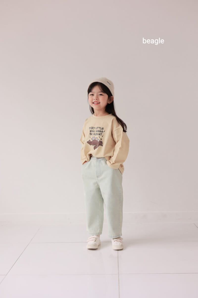 Beagle - Korean Children Fashion - #littlefashionista - Western Jeans - 2