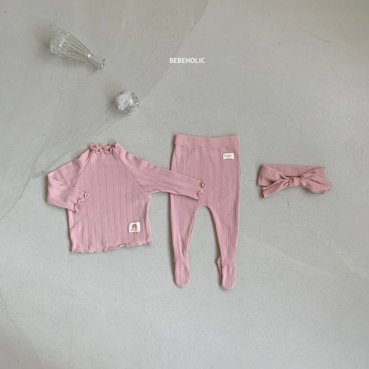 Bebe Holic - Korean Baby Fashion - #babyboutique - Volume Rib Tee - 5