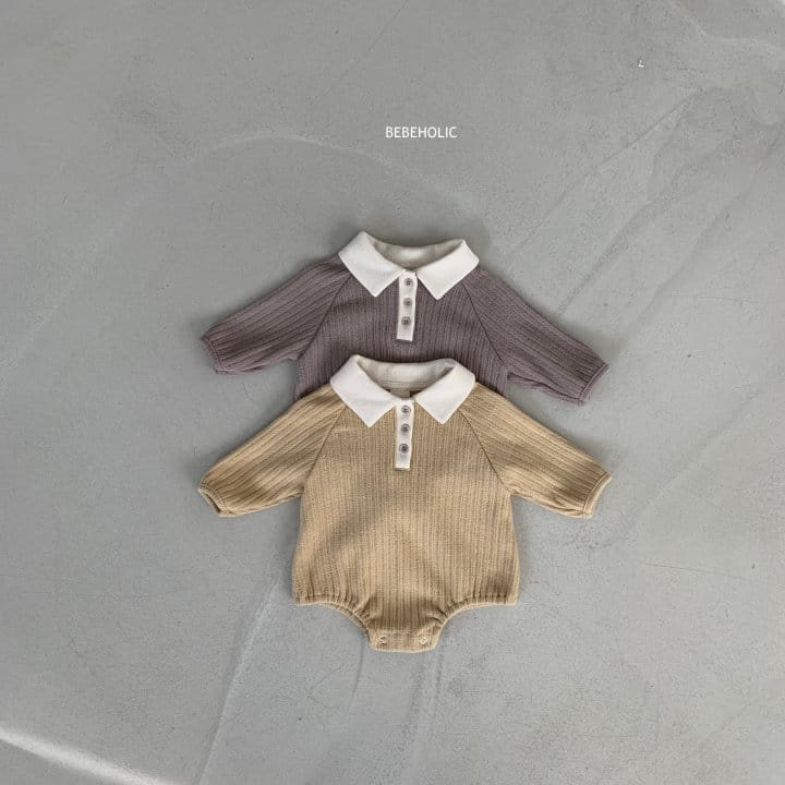 Bebe Holic - Korean Baby Fashion - #babyboutiqueclothing - Collar Danjjak Bodysuit - 7