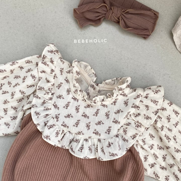 Bebe Holic - Korean Baby Fashion - #babyboutiqueclothing - Flower Bodysuit - 7