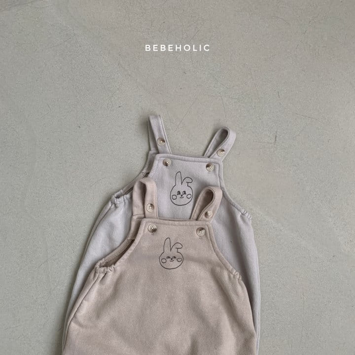 Bebe Holic - Korean Baby Fashion - #babygirlfashion - Rabbit Dungarees Bodysuit - 7