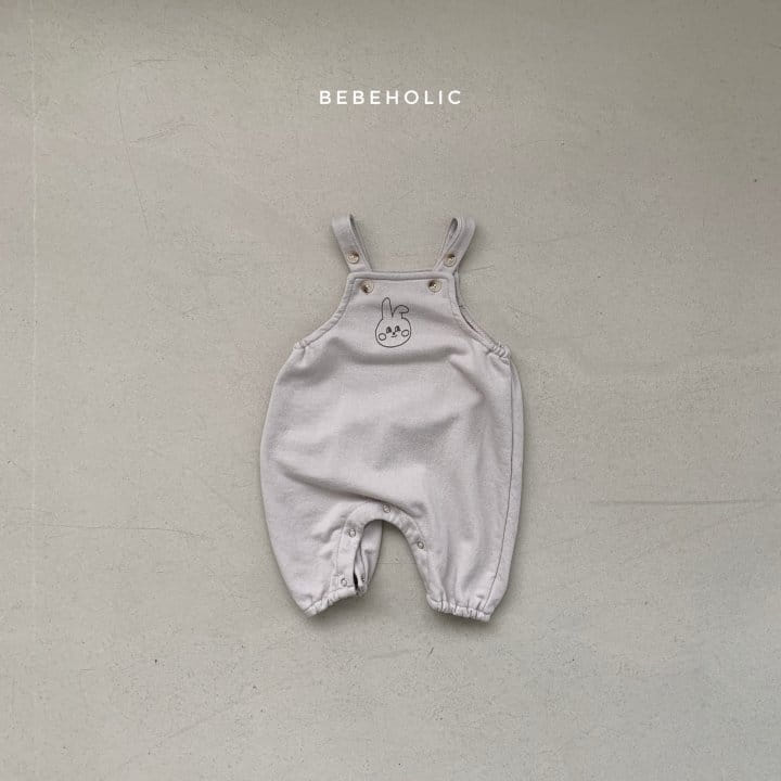 Bebe Holic - Korean Baby Fashion - #babyoninstagram - Rabbit Dungarees Bodysuit - 9