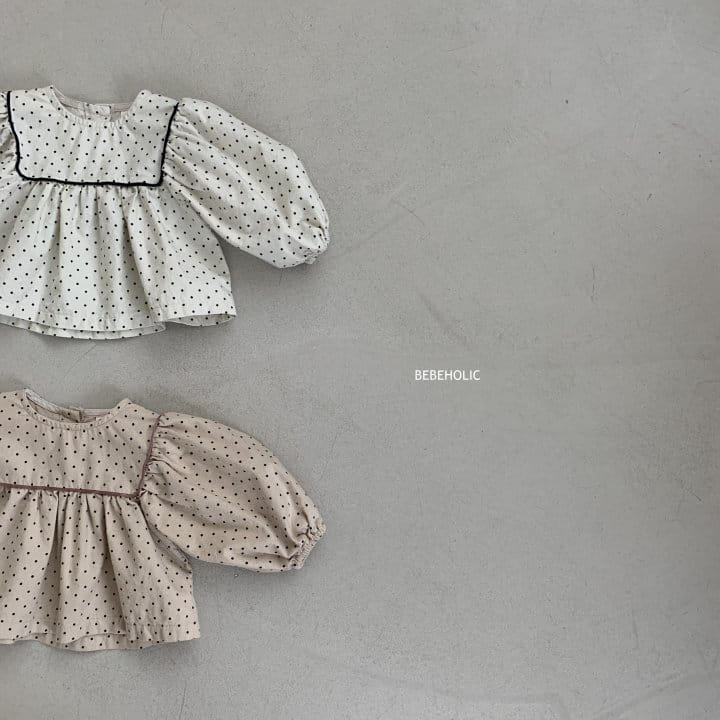 Bebe Holic - Korean Baby Fashion - #babyoninstagram - Dot Blouse - 7