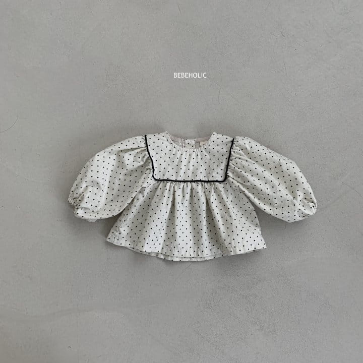 Bebe Holic - Korean Baby Fashion - #babyoutfit - Dot Blouse - 10