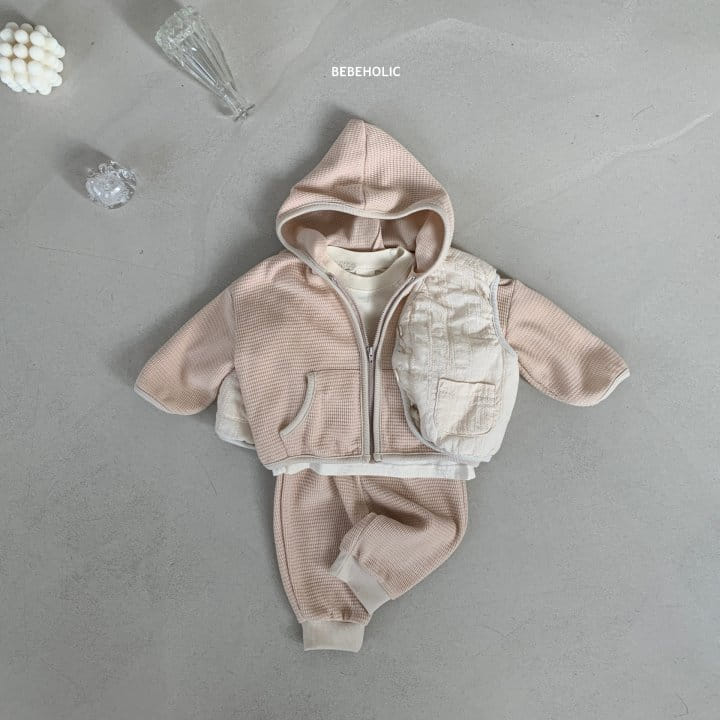 Bebe Holic - Korean Baby Fashion - #babywear - Honey Hoody Zip-up - 3