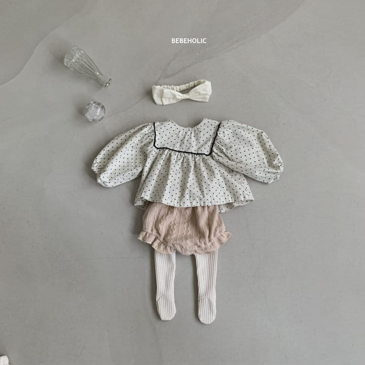 Bebe Holic - Korean Baby Fashion - #babywear - Frill Knit Bloomer - 3