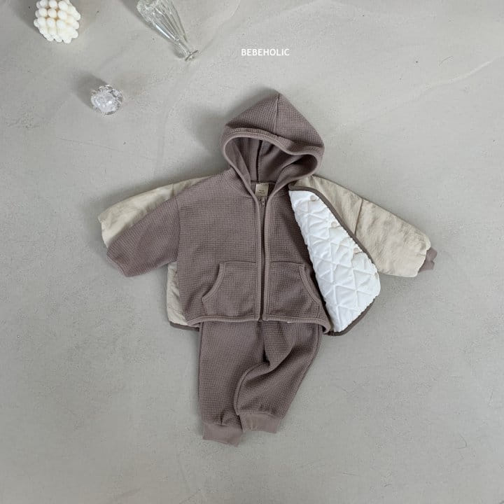 Bebe Holic - Korean Baby Fashion - #babywear - Honey Hoody Zip-up - 4