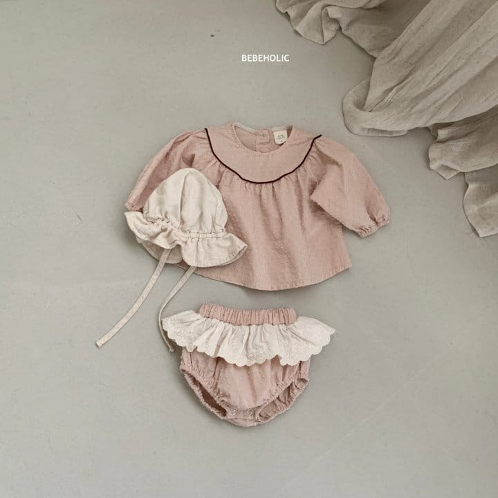 Bebe Holic - Korean Baby Fashion - #onlinebabyboutique - Snow Flower Frill Bloomer - 5