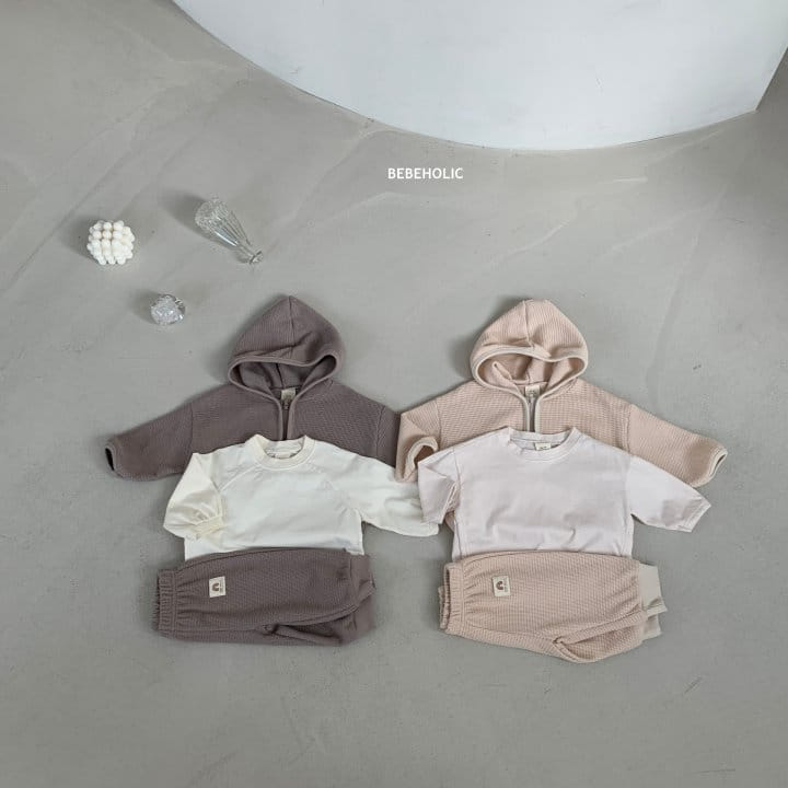 Bebe Holic - Korean Baby Fashion - #onlinebabyshop - Honey Hoody Zip-up - 5