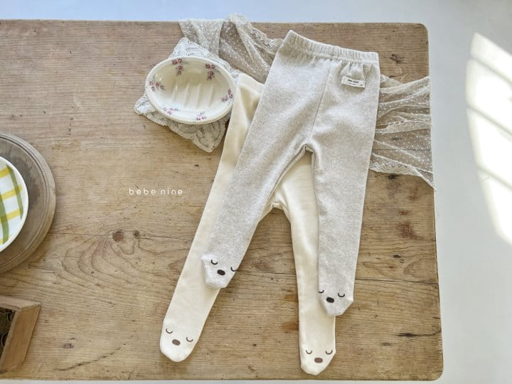 Bebe Nine - Korean Baby Fashion - #babyfever - Bebe Colcol Foot Leggings - 5