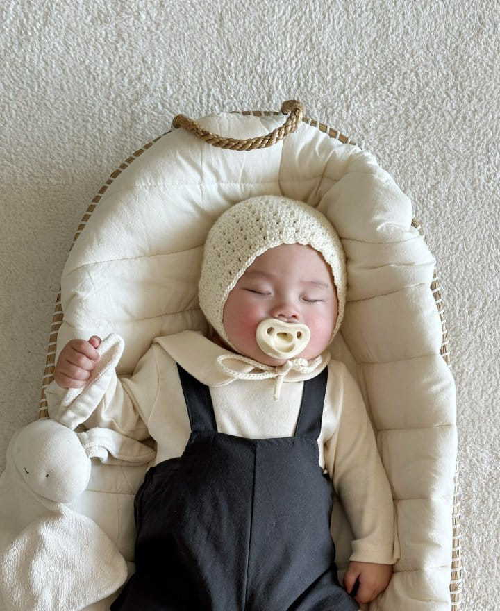 Bebe Nine - Korean Baby Fashion - #babyoninstagram - Bebe Betles Dungarees - 8