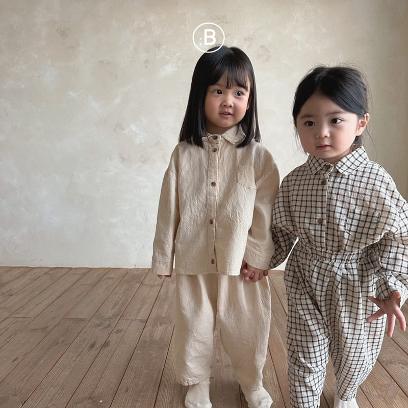 Bella Bambina - Korean Baby Fashion - #babyootd - Bebe Pong Shirt Denim - 12