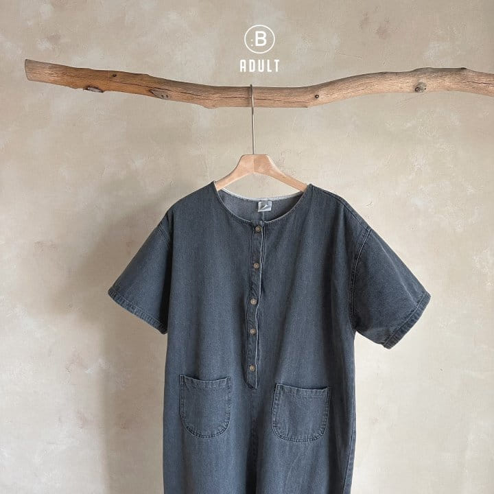 Bella Bambina - Korean Children Fashion - #discoveringself - Mong Ddang Denim Jumpsuit with Mom - 10