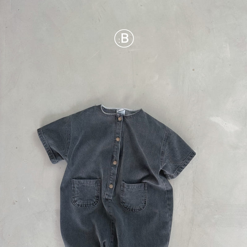 Bella Bambina - Korean Children Fashion - #littlefashionista - Mong Ddang Denim Jumpsuit with Mom - 2