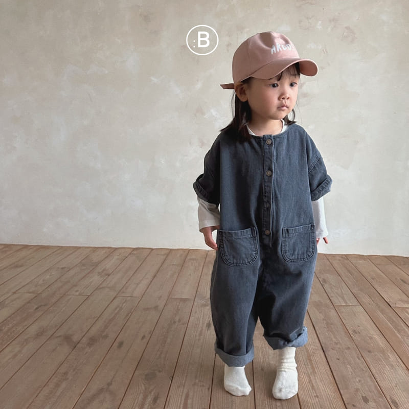 Bella Bambina - Korean Children Fashion - #magicofchildhood - Mong Ddang Denim Jumpsuit with Mom - 4