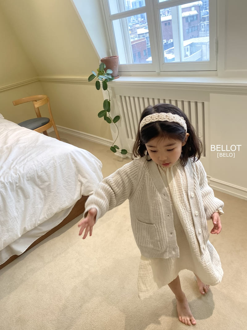 Bellot - Korean Children Fashion - #childofig - Sand Cardigan - 4