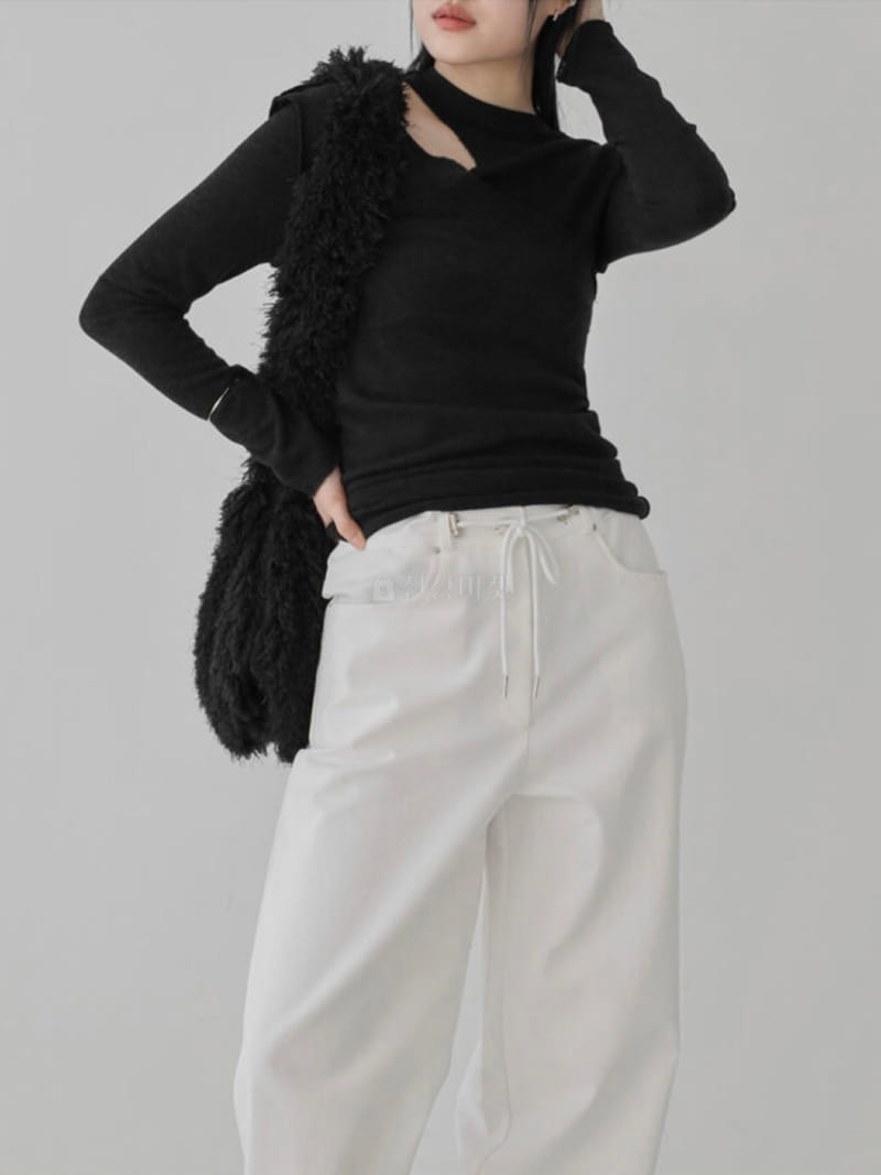 Birthday - Korean Women Fashion - #womensfashion - String Pants - 10