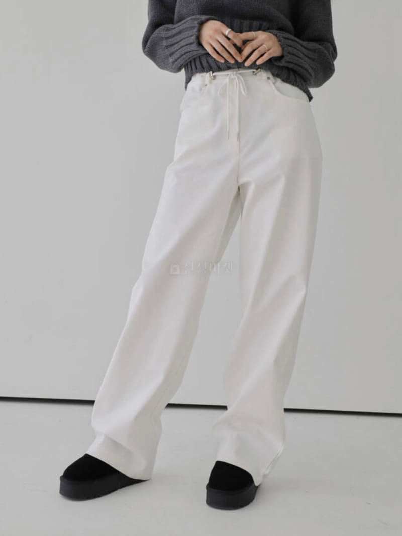 Birthday - Korean Women Fashion - #womensfashion - String Pants - 12