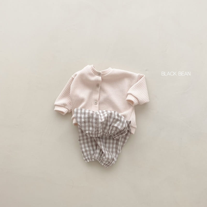 Black Bean - Korean Baby Fashion - #babyfashion - Bebe Rib Cardigan - 3