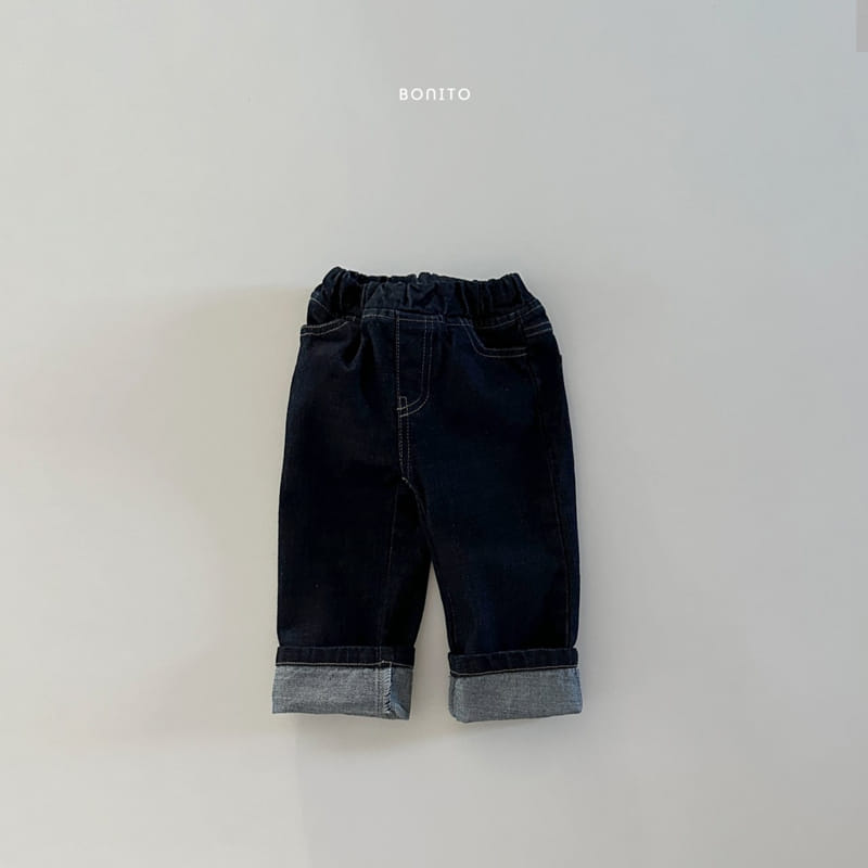 Bonito - Korean Baby Fashion - #babyboutique - Roll-up Jeans - 5