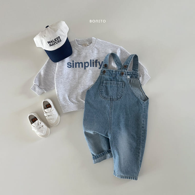 Bonito - Korean Baby Fashion - #babyboutique - Simple Sweatshirt - 4