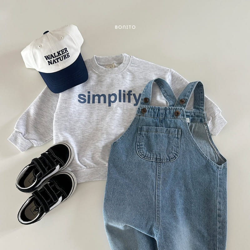 Bonito - Korean Baby Fashion - #babyboutiqueclothing - Simple Sweatshirt - 5