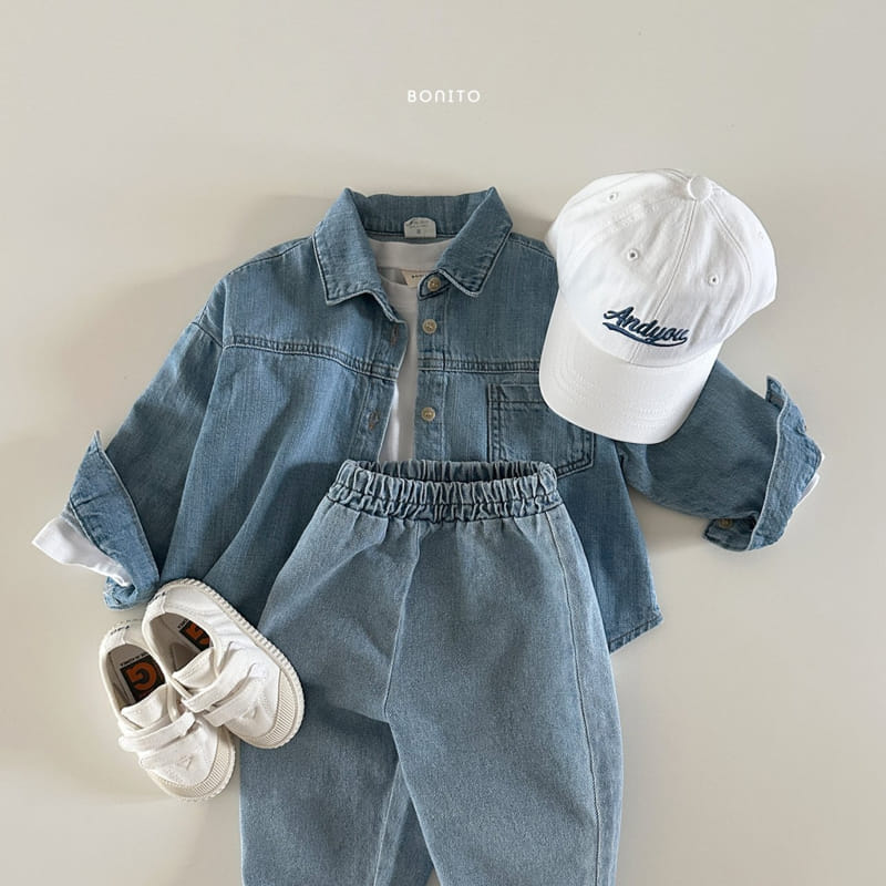 Bonito - Korean Baby Fashion - #babyfashion - Pocket Jeans - 8