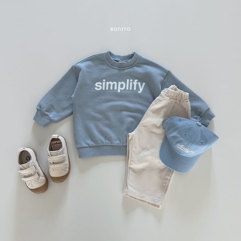 Bonito - Korean Baby Fashion - #babyfever - Simple Sweatshirt - 8