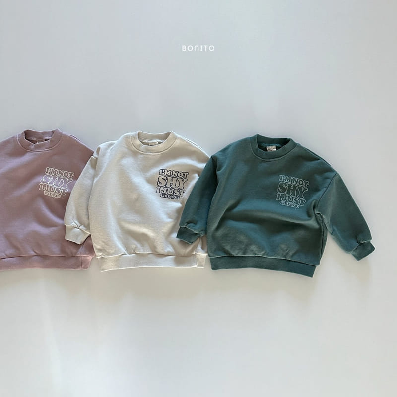 Bonito - Korean Baby Fashion - #babyootd - Shy Sweatshirt