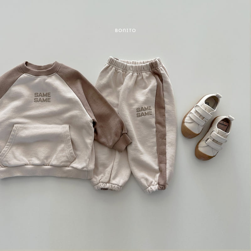 Bonito - Korean Baby Fashion - #babyoutfit - Sam Sam Top Bottom Set - 4