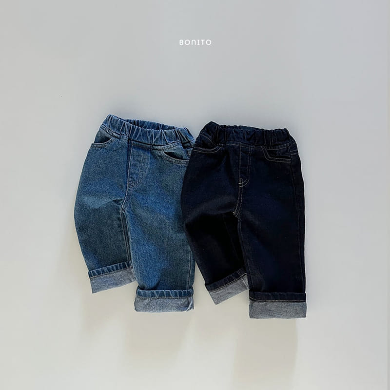 Bonito - Korean Baby Fashion - #babyoutfit - Roll-up Jeans