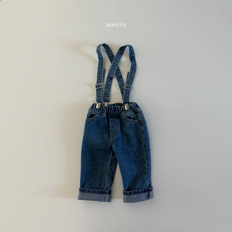 Bonito - Korean Baby Fashion - #onlinebabyboutique - Roll-up Jeans - 3