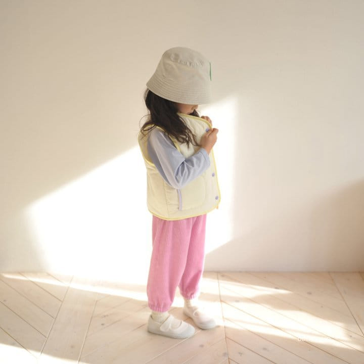 Buttercup - Korean Children Fashion - #childofig - Wapen Terry Rib Pants - 9