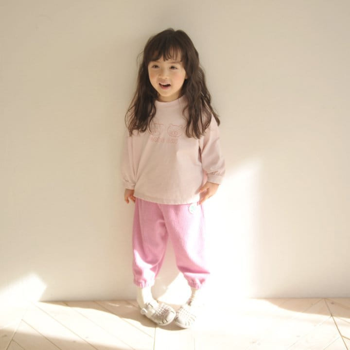 Buttercup - Korean Children Fashion - #todddlerfashion - Wapen Terry Rib Pants - 6