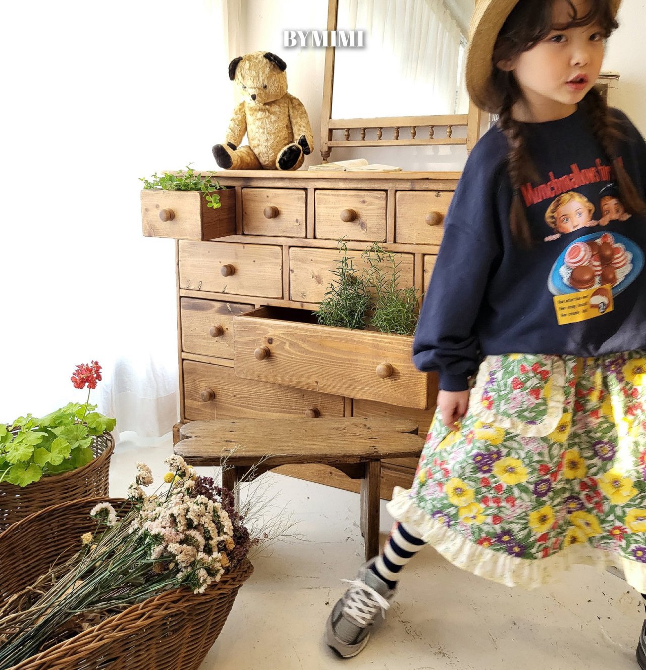 Bymimi - Korean Children Fashion - #kidsshorts - Loem Pocket Skirt