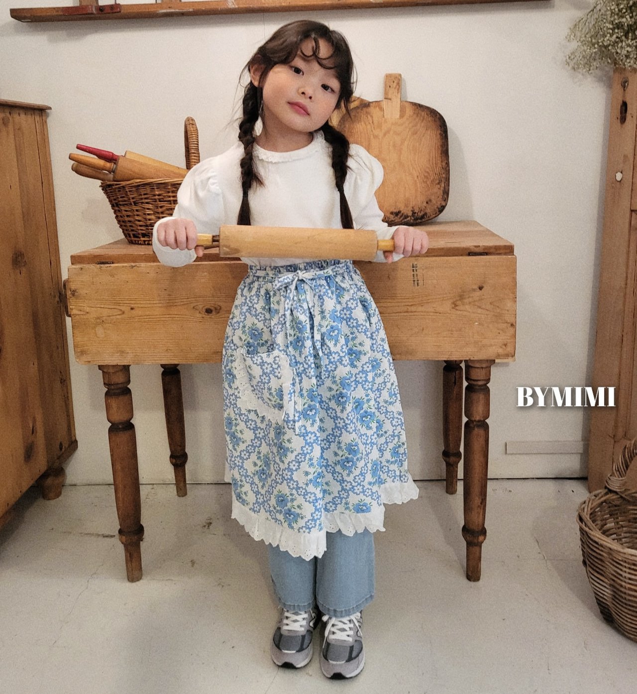 Bymimi - Korean Children Fashion - #kidzfashiontrend - Loem Pocket Skirt - 3