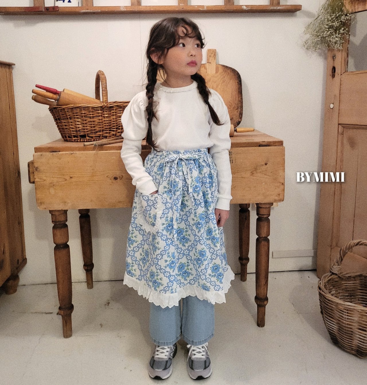 Bymimi - Korean Children Fashion - #littlefashionista - Loem Pocket Skirt - 5