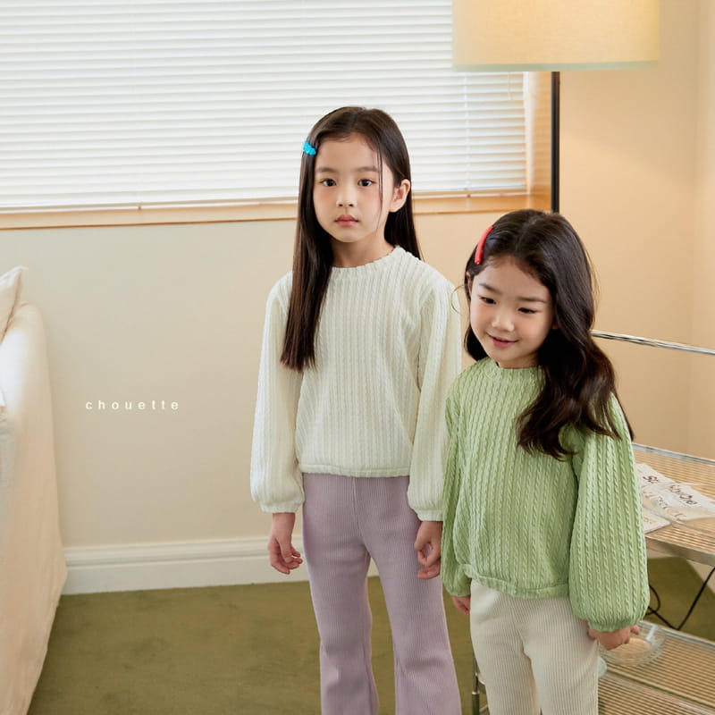 Chouette - Korean Children Fashion - #littlefashionista - Daisy Jaquard Tee - 6