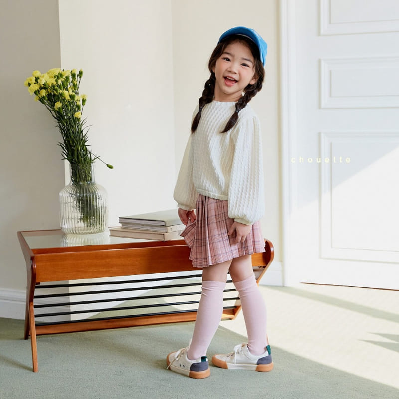 Chouette - Korean Children Fashion - #minifashionista - Daisy Jaquard Tee - 8