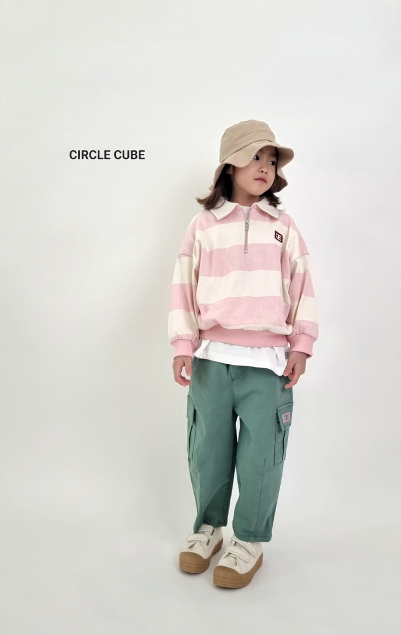 Circle Cube - Korean Children Fashion - #Kfashion4kids - Smart Collar Zip-up - 3