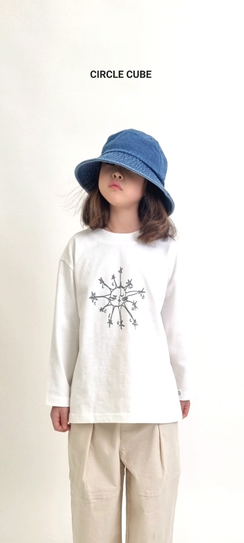 Circle Cube - Korean Children Fashion - #littlefashionista - Crystal Tee - 6