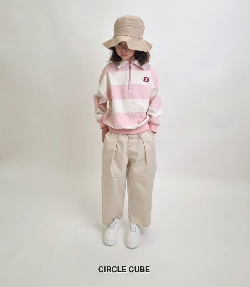 Circle Cube - Korean Children Fashion - #Kfashion4kids - Smart Collar Zip-up - 4