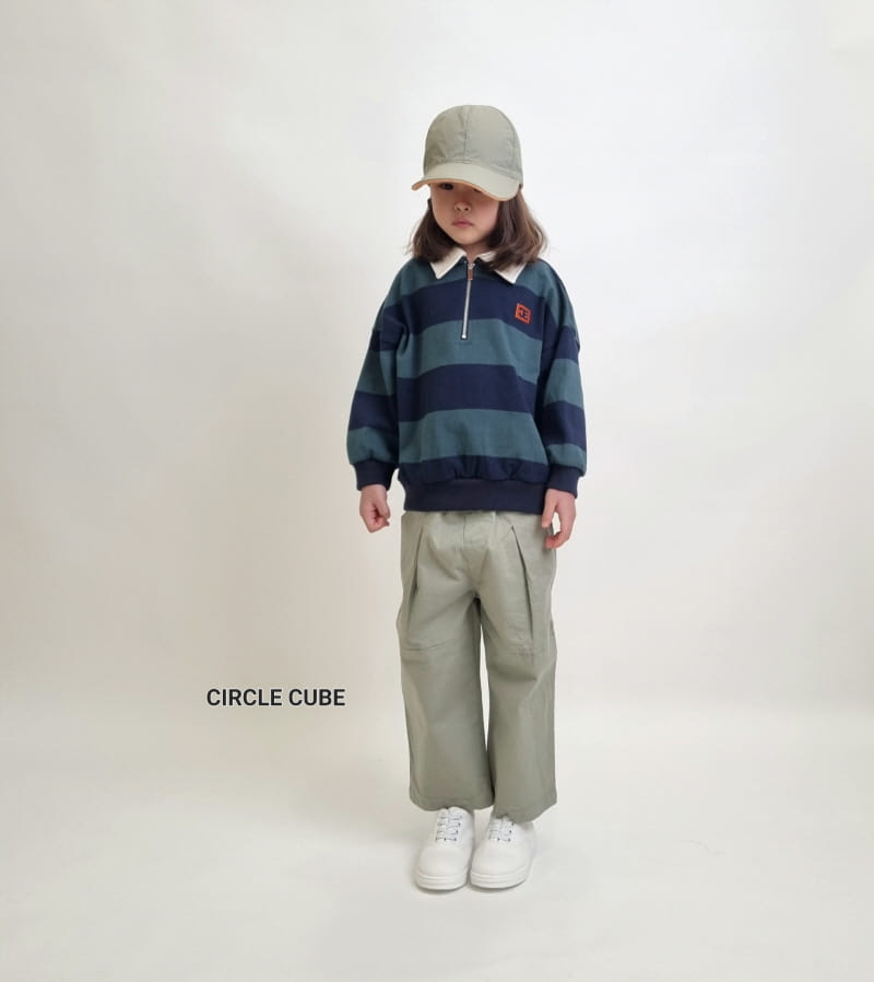 Circle Cube - Korean Children Fashion - #magicofchildhood - Smart Collar Zip-up - 5