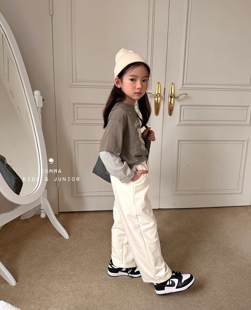 Comma - Korean Children Fashion - #Kfashion4kids - Happy Bear Tee - 10