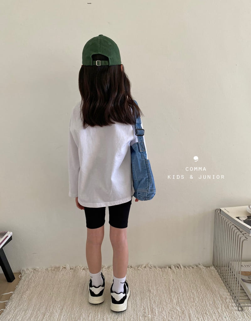 Comma - Korean Children Fashion - #Kfashion4kids - Slit Tee - 6